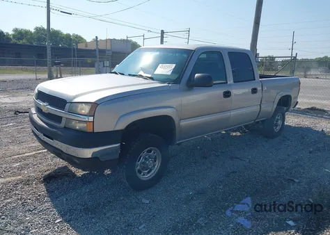 2004 Chevrolet Silverado 2500Hd Ls из США, поврежденный, VIN 1GCHC23U94F182997